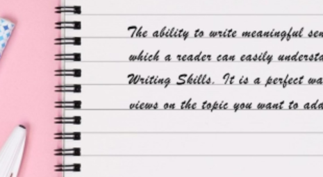 Identify the writing skills you have